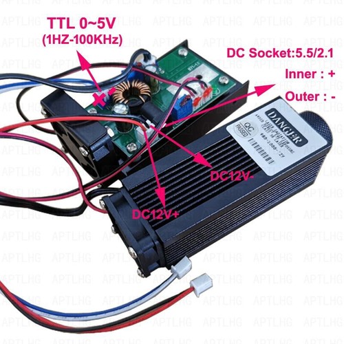 Modulo diodo 12v laser - diodo, cc